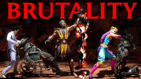 fatalities mortal kombat 11|mortal kombat 11 brutalities list.